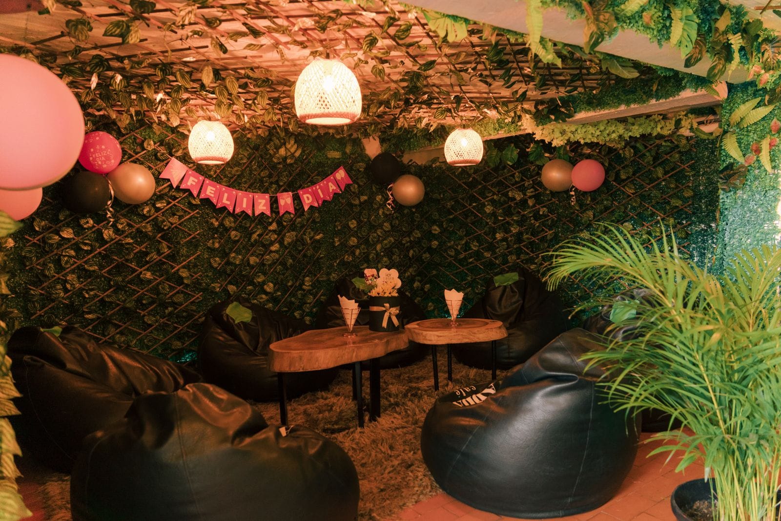 Zona lounge del café